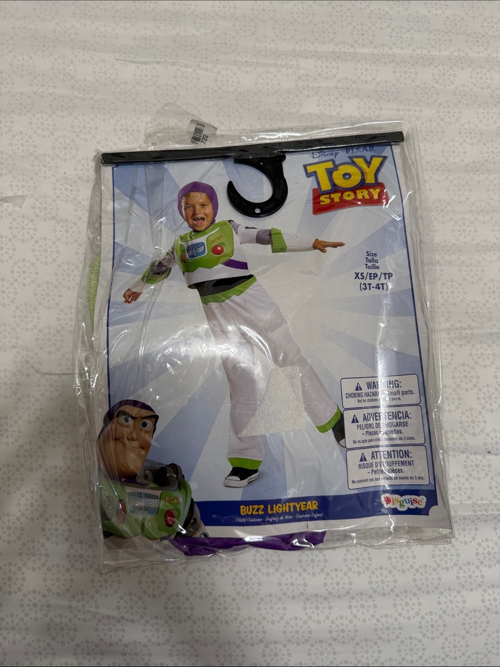 Disney Toy Story Buzz Lightyear Costume - White, Green, Purple